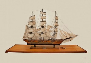 Modelo de fragata do Séc. XVIII