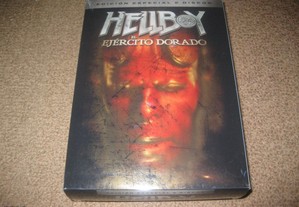 "Hellboy II - O Exército Dourado" Edição Especial de Colecionador com Máscara/2 DVDs