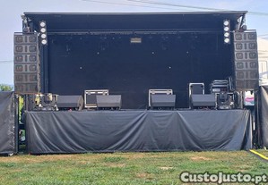 Camião palco Iveco EuroCargo