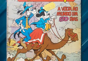 Almanaque Disney 179 A volta ao mundo em 80 dias - Editora Abril