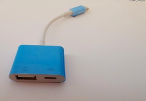 Adaptador Lightning para USB para iPhone / iPad