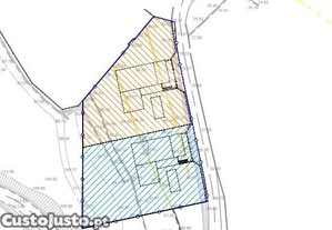 Terreno com 1.670 m² para moradia em gême, vila verde