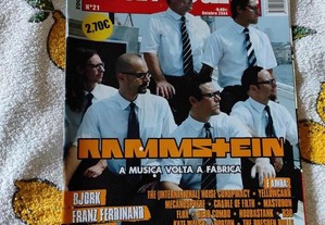 Revista Portuguesa Rock Sound Rammstein Out 2004