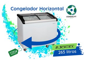 Congelador Horizontal Jocel 265L / rodas