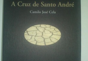 Livro " A cruz de Santo André" de Camilo José Cela - novo