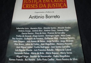 Livro Justiça em crise? Crises da Justiça António Barreto