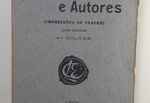 Actores e autores (Impressões de Teatro 2.º Milhar) - Fialho D'Almeida