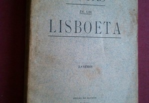 Álvaro Pinheiro Chagas-Notas De Um Lisboeta-3.ª Série-1913