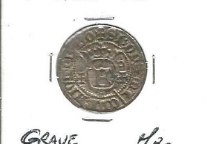 Espadim - Moeda de 1 Grave de 1367 a 1383 - D. Fernando I