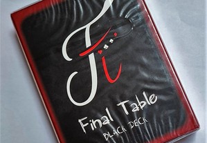 Baralho de Cartas Final Table Black