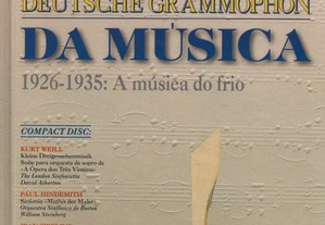 História da Música - 1926 - 1935 - Livro + cd