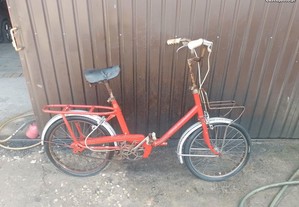 Bicicleta dobravel roda 20 antiga