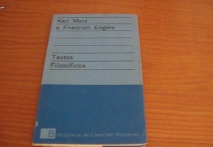 Textos filosóficos de Karl Marx e Friedrich Engels