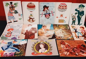 60 postais vintage