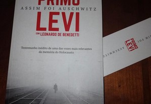 Primo Levi - Assim foi Auschwitz (como novo)