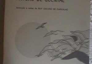 Antologia poética de Antero de Quental, Ruy Galvão de Carvalho