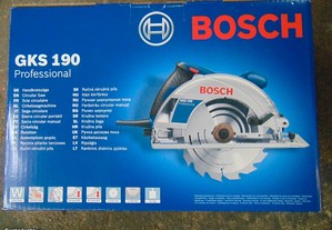 Serra Circular Bosch GKS 190 de 190mm com 3 anos d