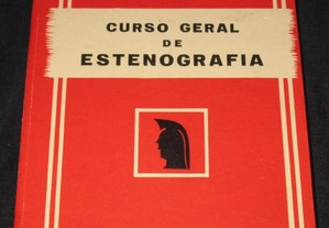 Livro Curso Geral de Estenografia Mendonça Santos
