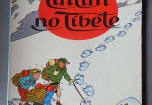 Livro As Aventuras de Tintim - Tintim no Tibete -