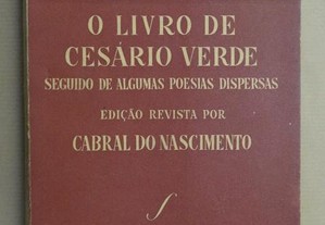"O Livro de Cesário Verde" de Cesário Verde