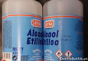 lcool etlico a 96 % - (250 ml)