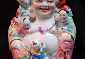 Buda Cerâmica Policromada