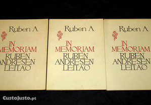 Livros In Memoriam Ruben Andresen Leitão 3 volumes
