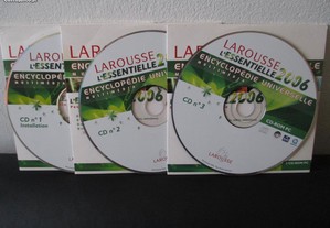 3CD-ROM Encyclopédie Univ Multimédia Larousse 2006
