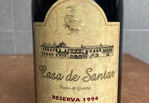 1 Garrafa Vinho tinto Dão Casa de Santar reserva  1994