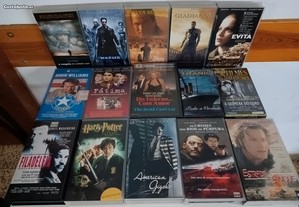 Filmes formato VHS lote de 51 unidade