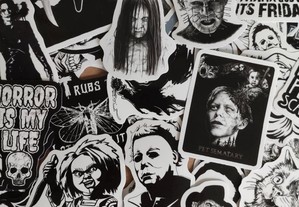 Autocolantes Stickers Horror Movies
