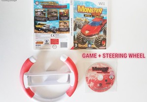Monster 4X4 World Circuit + Volante Nintendo WII /WII U