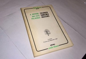 a árvore das sete palavras (cesáreo sánches iglesias) 1990 livro poesia