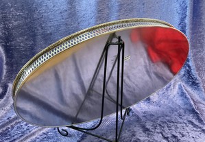 Bandeja casquinha inglesa ,,,38x25 cm