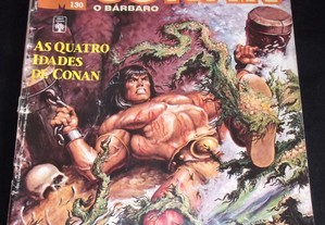 Livro A Espada Selvagem de Conan o Bárbaro Marvel