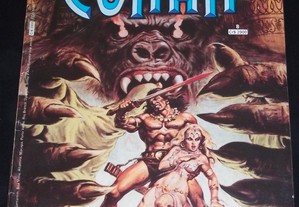 BD Espada Selvagem de Conan 8 Abril Marvel 1985