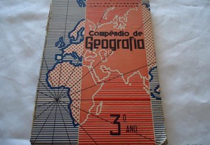 Livro Compêndio de Geografia 1 Volume -3 ano