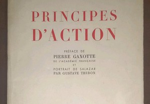 Principes D'action, de Oliveira Salazar.