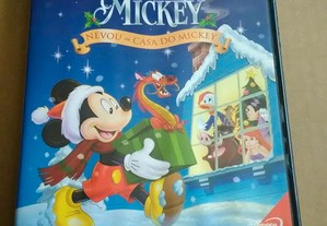 DVD O Natal Mágico do Mickey Nevou Filme de animação da DISNEY Falado em PORTUGUÊS