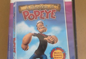DVD A Viagem de Popeye - Músculos, Espinafres e Aventura - Duração 48 minutos