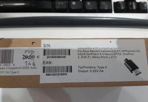 Transformador 2HIX-Q15 Asus Lenovo 5.25V 3A Type C