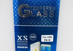 Película de vidro temperado para Huawei Y6 II