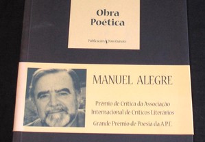 Livro Obra Poética Manuel Alegre 1ª edição