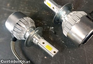 Lâmpadas LED H7 de médios para carro