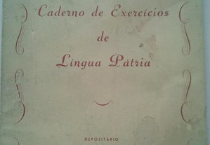 Caderno de Exercícios de Língua Pátria