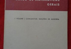Curso de Matemáticas Gerais I volume