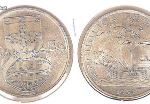 10 Escudos 1954 - soberba prata