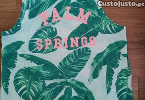 T-shirt sem mangas menina da H&M