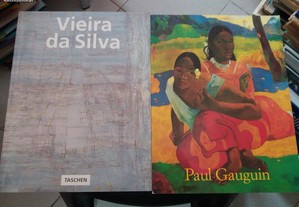 Pintura de Vieira da Silva e Paul Gauguin