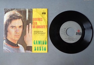 Disco vinil single - Camilo Sesto - Quieres ser